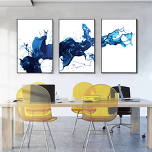 Pintura en lienzo moderna para sala de estar, Arte abstracto, 3 piezas, impresiones en lienzo, imágenes modulares, arte de pared, envío directo 2024 - compra barato