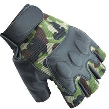 Motorcycle Hunter Gloves Tactical Military Fingerless Gloves SWAT Breathable Shooting Glove Cycling Hunting Gloves Men Commandos 2024 - buy cheap