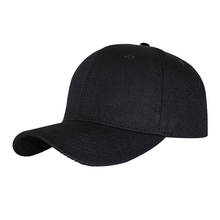 Men Women Solid Color Baseball Cap Sports Snapback Adjustable Hip Hop Flat Hat 2024 - buy cheap