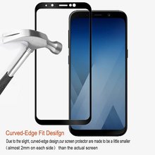 3D Full Cover Screen Protector Tempered Glass For Samsung Galaxy A3 A5 A7 2017 A320F A520F A720F Curved Edge Protective Film 2024 - buy cheap