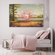 Розовый Линкольн от Марка Райден HD холст картина печать спальня домашний декор Современное украшение на стену, живопись маслом плакат картина 2024 - купить недорого