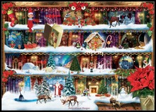 Counted Cross Stitch Kits Needlework Embroidery - Crafts 14 ct Aida DMC Color DIY Arts Handmade Home Decor - Christmas Tales 2024 - buy cheap