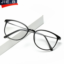 2018 очки для чтения «кошачий глаз» женские модные круглые очки с полной оправой для пресбиопии для женщин oculos de leitura 2024 - купить недорого