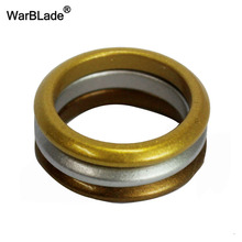 Женское Гипоаллергенное кольцо WarBLade, гибкое Силиконовое кольцо на палец в стиле рок, панк, 3 мм, размер 4-8 2024 - купить недорого