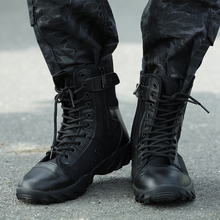 Men's Tactical Boots Military Combat Shoes Bota Black Special Forces Army Training Shoes Non-slip Working Shoes Men Women Botas 2024 - buy cheap
