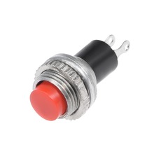 UXCELL 20pcs 10mm Momentary 2 Terminals Plastic Mini Round Push Button Switch Red SPST Normally Open To Control Contact Relay 2024 - buy cheap