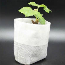 100pcs/Pack Garden Supplies Environmental Protection Nursery Pots Seedling Raising Bags 10*12cm Fabrics Hot Sale 2024 - buy cheap