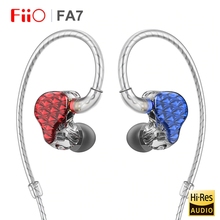 HiFi наушники-вкладыши FiiO FA7 с MMCX съемным кабелем 2024 - купить недорого