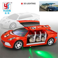 New Model Toys with Sound Light Electric Univeral Wheel Toy Car 3D Flashing Music Children  Electric Toy Cars 2024 - buy cheap