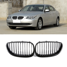 Передняя решетка радиатора для BMW E60 E61 520d 520i 523li 04-09, 2 шт. 2024 - купить недорого