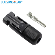 Blusunsolar Solar PV Connector Male And Female, Solar Panel Connector Used For Solar Cable 2.5mm2 4mm2 6mm2 2024 - buy cheap
