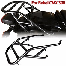 Черный багажник на заднее крыло для моделей Honda 2017-2018 Rebel CMX 300 500 2024 - купить недорого
