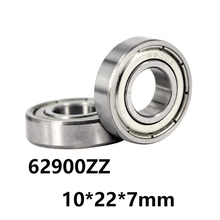 5pcs/lot 62900ZZ Non-standard Deep Groove Ball Miniature Mini Bearings 62900ZZ  62900-ZZ 10*22*7mm 10*22*7 Thickened Type 2024 - buy cheap