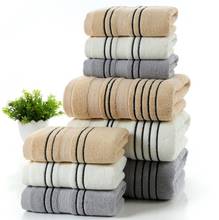 TECHOME 100% Cotton Thicken Soft Face Towel Men and Women Home Bathroom Restroom Soft Bath Shower Towel Beach Towel 2024 - buy cheap