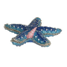 Starfish trinket caixa náutica artesanato strass cristal caixa de jóias decorativo do vintage collectiable casa decoração presentes 2024 - compre barato