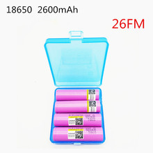 4PCS New 100% Original Liitokala 18650 2600mah battery ICR18650-26FM  Li ion 3.7 V rechargeable battery 2024 - buy cheap