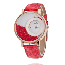 Luxury Brand Leather Crystal Quartz Watch Women Ladies Fashion Bracelet Wrist Watch Wristwatches Clock female relogio feminino 2024 - buy cheap