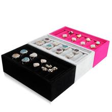 Nice Cute Jewelry Tray Bracelets Holder Bracelets Smart Storage Tray Made of High Quality Velvet Three Colors Options 2024 - buy cheap