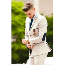 new Mens Suits Groom Tuxedos Groomsmen Wedding Party Dinner men latest coat pant designs Best Man Suits (Jacket+Pants+Tie) 2024 - buy cheap
