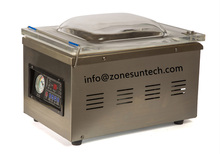 ZONESUN-máquina de envasado de alimentos al vacío, sellador de cuerpo de acero inoxidable, estilo de mesa, DZ-260 2024 - compra barato