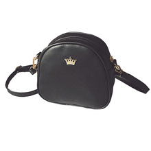 Handbag Phone Purse Women Small Bag Crown fashion high quality PU Leather Women Shoulder Bag Small Shell Crossbody Bag 2024 - buy cheap
