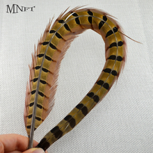 MNFT 20Pcs/Lot 40-45cm (including stem) Natural Pheasant Feathers Nymphs Fly Fishing Tying Material 2024 - buy cheap