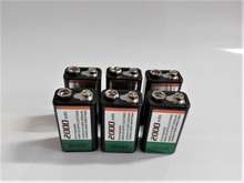 SHSEJA-batería recargable para micrófono, 6 unids/lote, 2000mAh, 9 V, 9 voltios, Ni-MH 2024 - compra barato
