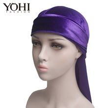 Bandana durag unissex, bandana, turbante, acessórios para cabelo, para homens e mulheres 2024 - compre barato