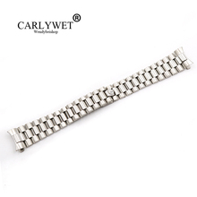 Carlywet 20mm atacado pulseira de prata vazada com parafuso curvo 316l aço inoxidável pulseira de reposição pulseira de estilo antigo pulseira para joelharia 2024 - compre barato