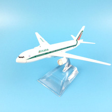 AITALLA italiana AITALLA-Avión de juguete modelo de aleación de METAL, Avión de 16CM, ALITALLA italiana 777 2024 - compra barato