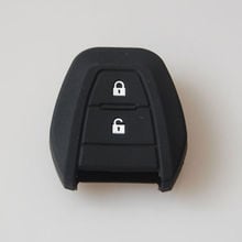 Auto Black/Orange Silicone key Skin Cover Shell for ISUZU Remote Key Case Fob 2 buttons 2024 - buy cheap