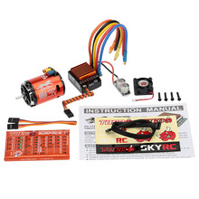 SkyRC 1870KV 17.5T 2P Sensored Brushless Motor + CS60 60A Sensored Brushless ESC + LED Program Card Combo 1/10 1/12 for RC Car 2024 - buy cheap