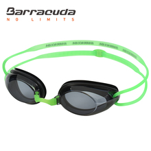 Barracuda dr. b miopia óculos de natação, quadro de perfil hidrodinâmico silicone selos anti-nevoeiro proteção uv para adultos verde #2195 2024 - compre barato