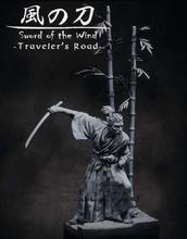 1/24 Scale 75mm Resin figure Sword of the Wind 2024 - buy cheap