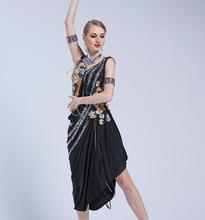 Tassel Latin Dance Dress Clothing Girls Salsa Costume Ballroom Competition Skirt L-1776 2024 - buy cheap