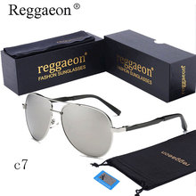 2019 classic reggaeon Brand Design Hot Sunglasses Men Polarized UV400 Eyes Protect Sports Coating Sun Glasses Google Pilot 1306 2024 - buy cheap