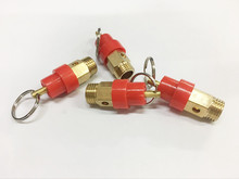 2 pieces 1/4" BSP male Thread 2KG Brass Air Compressor Safety Relief valve Pressure switch Pop-off valve Release Valves 2024 - buy cheap