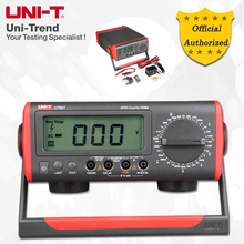 Multímetro Digital UNI-T UT801/UT802, medidor de rango Manual, resistencia/capacitancia/frecuencia/Prueba de Temperatura, retroiluminación LCD 2024 - compra barato