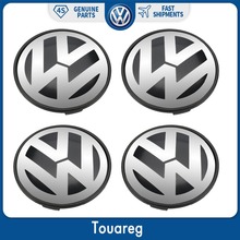 Emblema para tampa do centro da roda 77mm, 4 unidades, para volkswagen vw touareg 2003-2010 7l6 601 149 rvc 2024 - compre barato