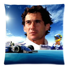 Decorative Cushion Covers DIY Ayrton Senna da Silva Pillow Case Cover Creative Pillowcase For Sofa Chair Bed Home Decor 2024 - buy cheap