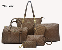 YK-Leik European and American luxury handbags women bags designer Shoulder Bags casual tote bag PU leather handbag bolsas femina 2024 - buy cheap