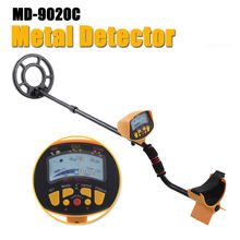 Detector de metal md9020c com tela lcd, com luz de fundo, alta sensibilidade, profissional, hobby 2024 - compre barato