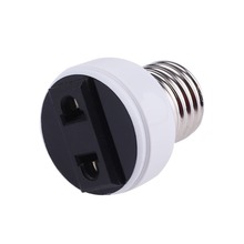 E27 Lamp Socket Light Holder US/EU Plug White Converter Screw Bulb Converter Lamp Base Connector Lighting Fixture Accessories 2024 - buy cheap