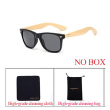 2018 reggaeon men classic hot fashion brand high quality bamboo sunglasses woman sunglasses Colour Brand design products UV400 2024 - buy cheap