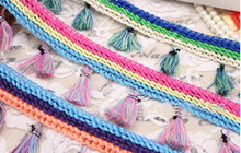 6 cm Fringe Lace Trim 20 Yards DIY Lace Tassel Trim Ribbon Sewing Fabric For Home Garment Curtain Handmade 2024 - buy cheap