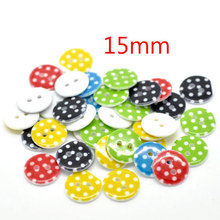 50Pcs Mixed Round Dot Resin Sewing Buttons For Cloth Flatback Cabochon Scrapbooking Crafts Knopf Bouton Decor Diy Accessories 2024 - buy cheap