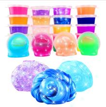 24 pcs Fluffy Floam Slime Scented Stress Relief No Borax Kids Toy Sludge Toys Cotton mud release clay Toys Multicolor Plasticine 2024 - buy cheap