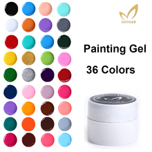 MONASI Gel Ink Gel Polish 2021 Top Selling Nail Art Tips Design Manicure Soak Off 36 Colors Painting Gel Sticky Layer 2024 - buy cheap