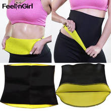 FeelinGirl Women Neoprene Sauna Shapewear Plus Size Waist Trainer Sweat Tummy Control Belly Girdle Body Shaper Waist Cincher -A 2024 - buy cheap