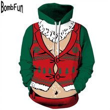 2017 New Christmas Funny Hoodie Men&Women Hoodies 3d Print Tracksuits Harajuku Sweatshirts Pullover Hooded Autumn Tops Outwears 2024 - buy cheap